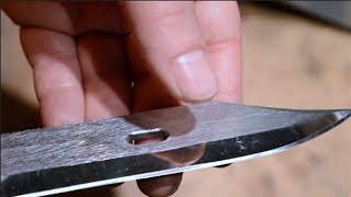 Как заточить штык-нож. How to sharpen a bayonet.