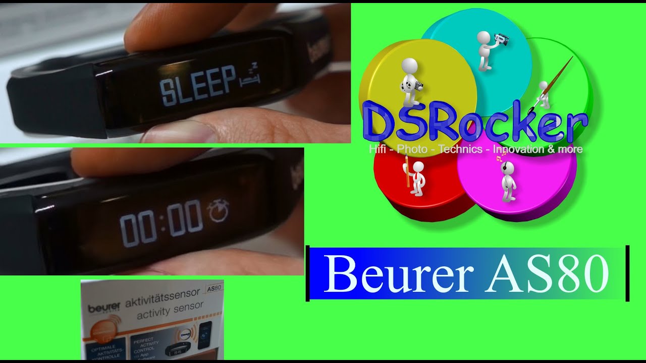 Beurer AS80 Aktivitätssensor Review IFA Berlin 2014 (DSRocker) - YouTube