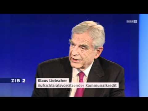 Kommunalkreditbank ein Milliardengrab ZIB2 mit Klaus Liebscher vom 12.3.2012