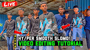 Ultra Next Level Smooth Slowmotion Video Editing | Hyper Smooth Slowmotion Video Tutorial