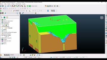 POWERMILL 2017 DESBASTE DE MODELO