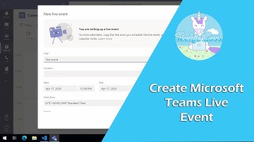 How to Setup a Teams Live Event | Live Events | Microsoft Teams | Tutorial