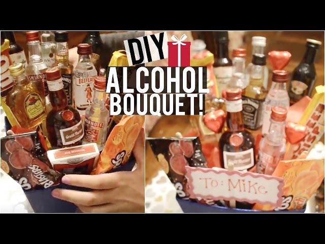 DIY Alcohol Bouquet, Candy Bouquet, Candy Board & More!