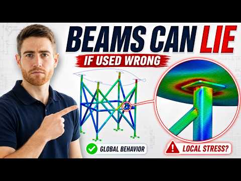 Don’t Use Beam Elements in FEA Before Watching This