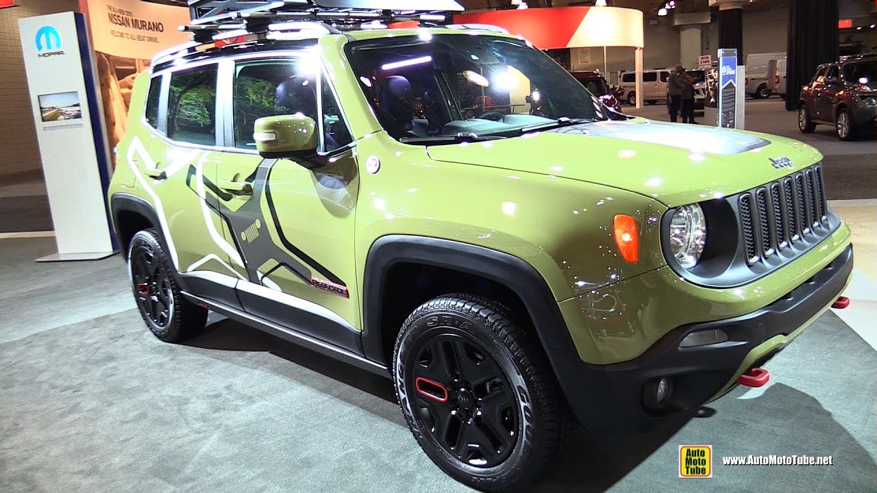2015 Jeep Renegade Mopar Customized - Exterior Walkaround ...