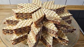 Najukusnije čokoladne oblande  chocolate wafers  Die leckersten Schokoladenwaffeln