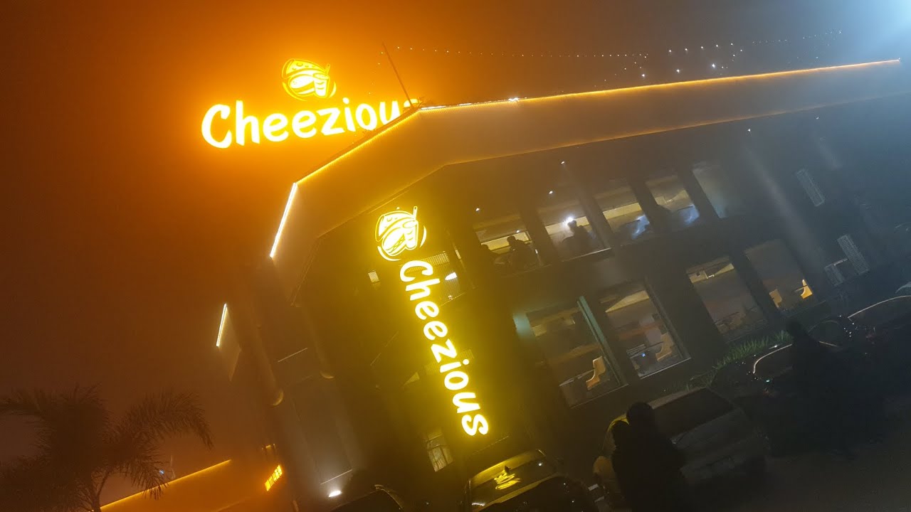 Chezious crown crust pizza and calazon sandwich cheesey items