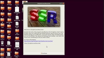 Record screen with audio Ubuntu