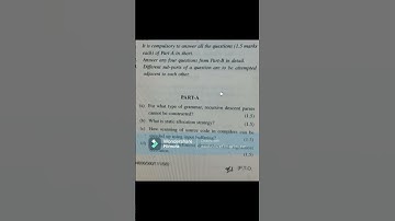YMCA Compiler Design QUES. PAPER  #viralvideo #shortvideo #viralshorts
