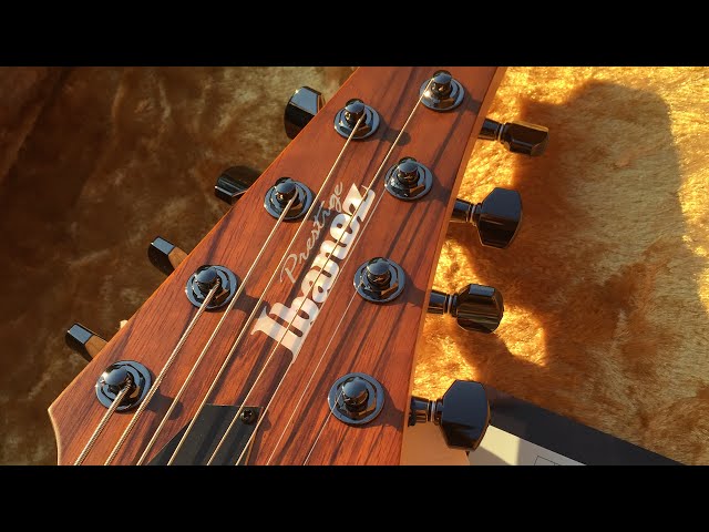 Ibanez Prestige RG852LW-HAB - YouTube