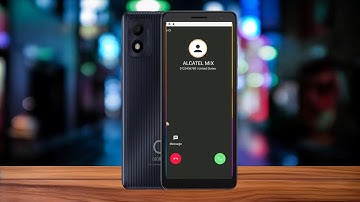 ALCATEL BOOT ANIMATION & INCOMING CALL