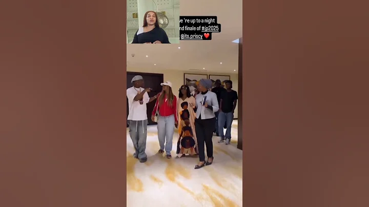 Priscilla OJo and her husband stepped out in style to welcome their wedding guest