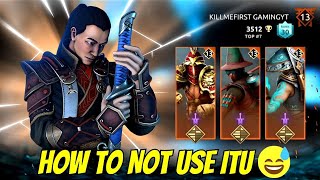 How to not use Itu 😅💀 || Intense Fight ⚔️ || Shadow Fight 4