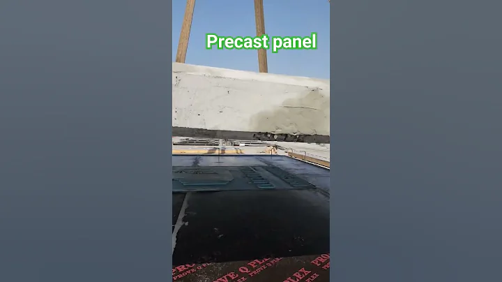 Stripping precast panel from mold. #precast #construction #precastconcrete