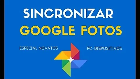 Como sincronizar as fotos do PC no Google fotos?