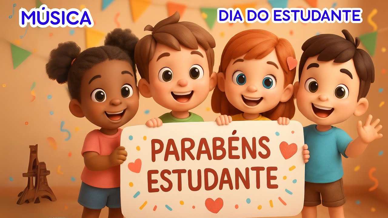 Dia do estudante 🎶11 de agosto🎶 Música infantil - YouTube