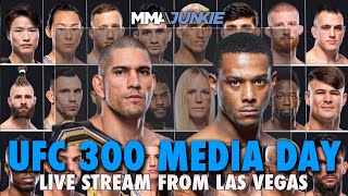 UFC 300: Pereira vs. Hill Media Day Live Stream | Wed. 1 p.m. E.T