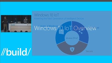 Build 2016 Microsoft Vision for IoT From Windows Devices to Azure