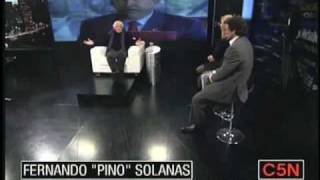 Pino Solanas en C5N