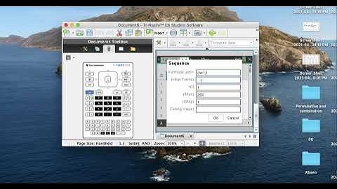 TI Nspire CX Sequences