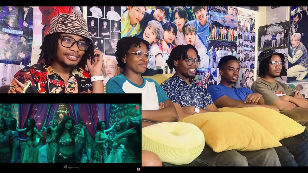 Africans React to KISSIK + PEELINGS | Pushpa 2 The Rule | Allu Arjun, Sreeleela, Rashmika Mandanna