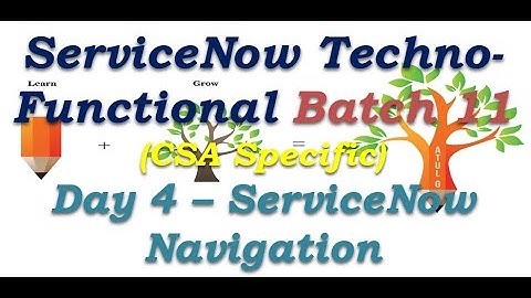 Batch 11 | Day 4 | ServiceNow Navigation - Banner - User Menu #Shorts #Short
