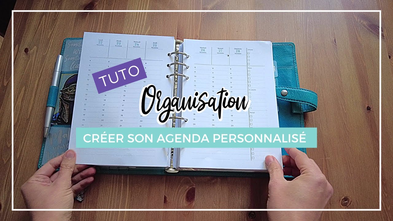 Organisation - Comment créer son planner personnalisé avec Agendio ?