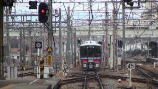 JR京都線 試9251M 金ツル521系(M編成) 試運転・自力回送