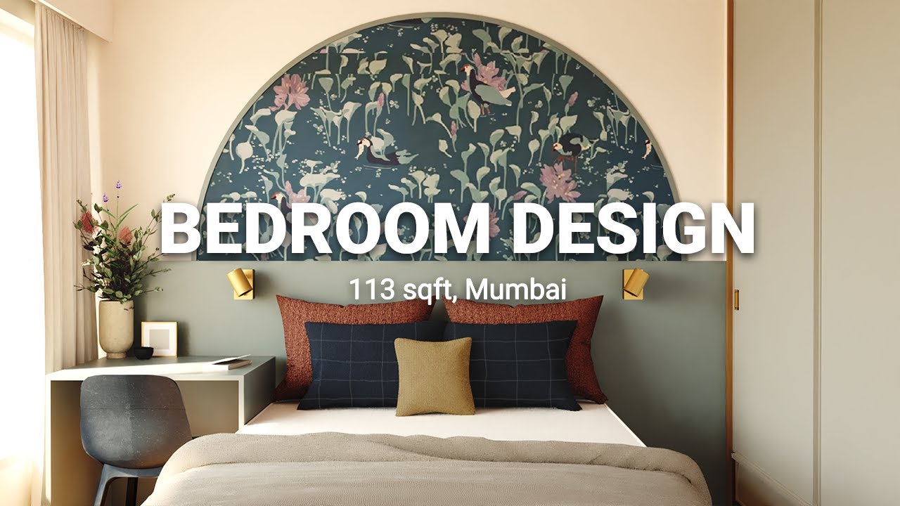 Преображение спальни | Компактная квартира в Мумбаи | Идеи дизайна интерьера