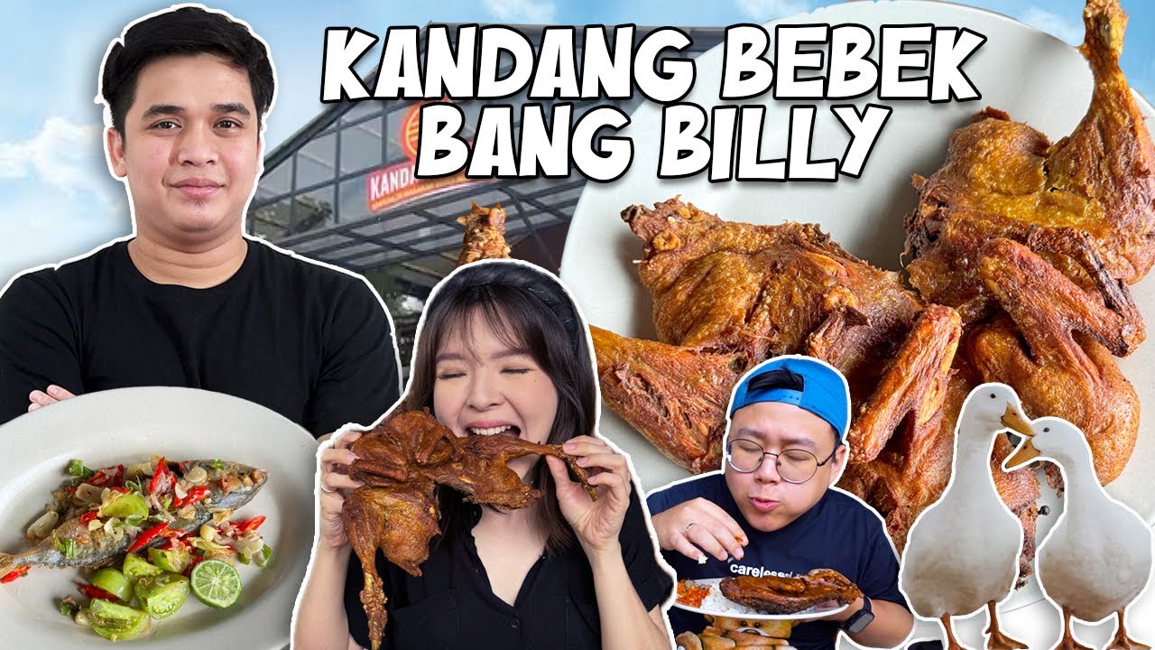 BILLY SYAHPUTRA JUALAN BEBEK, TEMPATNYA MEWAH TAPI RASANYA GIMANA?