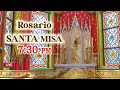 🔴 ROSARIO Y MISA EN VIVO 1-05-2024 🔴