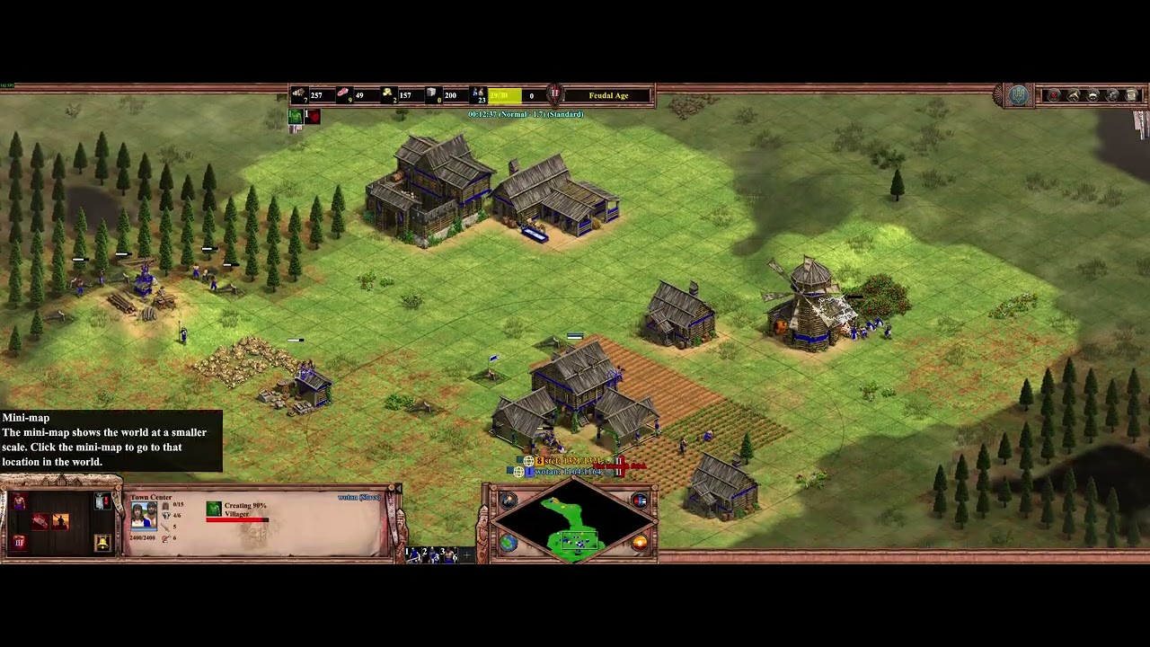 Age Of Empires 2 DE - low elo game play - Slavs vs Hindustanis. Arabia.