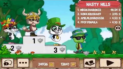 Fun Run 2 " Hasty Hills " First Place