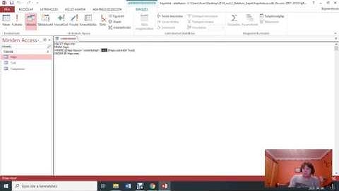 2014 októberi emelt szintű érettségi feladatsor adatbázis-kezelés (Acces) megoldása - Balatoni hajók