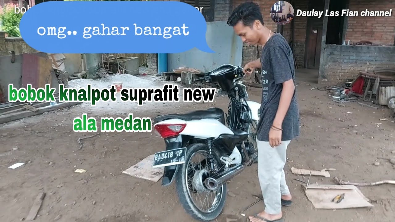 bobok knalpot suprafit new suara ahu gahar