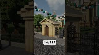 Guard Post No.2 | Every Building In Whiteburg #BritishArchitecture #shorts #minecraft