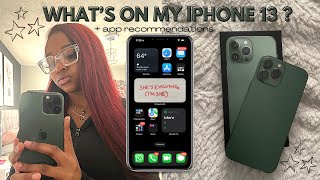 what’s on my iphone 13 pro max ? | iOS 16 + app recommendations