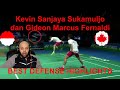 Best Defense Highlight Kevin Sanjaya Sukamuljo dan Gideon Marcus Fernaldi | MR Halal Reacts