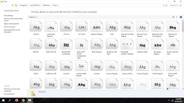 Cách Download Font chữ và cài đặt Font chữ trên Windows