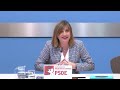 13 de febrero de 2024 rueda de prensa psoe