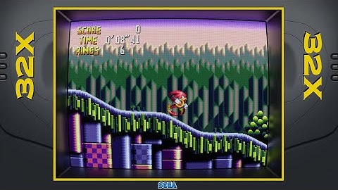 My Sega 32X bezel using the Mega Bezel Reflection Shader