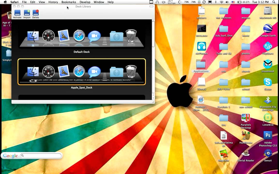 add youtube to mac dock add youtube to mac dock