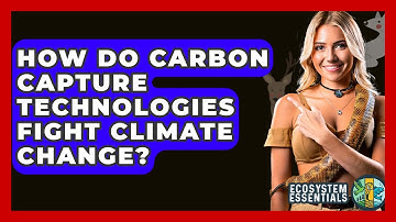 How Do Carbon Capture Technologies Fight Climate Change? - Ecosystem Essentials