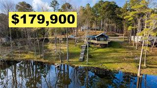 North Carolina Lakefront Cabin Retreat with Private Views. $179,900