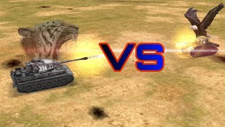 Tiger I VS  America AII | WW2 BATTLE FRONT SIMULATOR screenshot 5