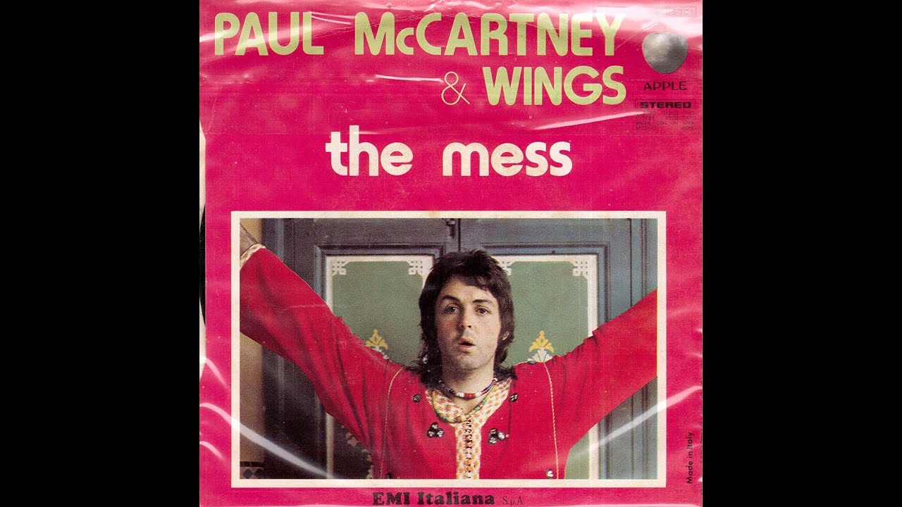 Paul McCartney & Wings The Mess Sofa King Karaoke YouTube
