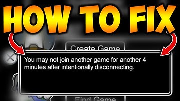 Fix "You may not join another game for another 5 minutes after intentionally disconnecting" Among Us