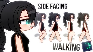 [FREE] Side Facing Gacha WALKING Tutorial in Alight Motion