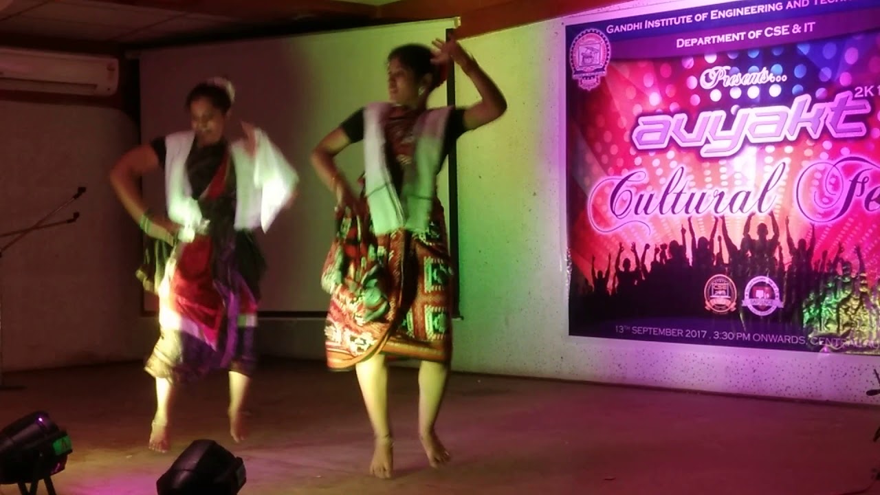 Avyakt 2k17  Sambalpuri Dance Performance  CSE  Giet Gunupur