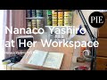 Nanaco Yashiro at Her Workspace